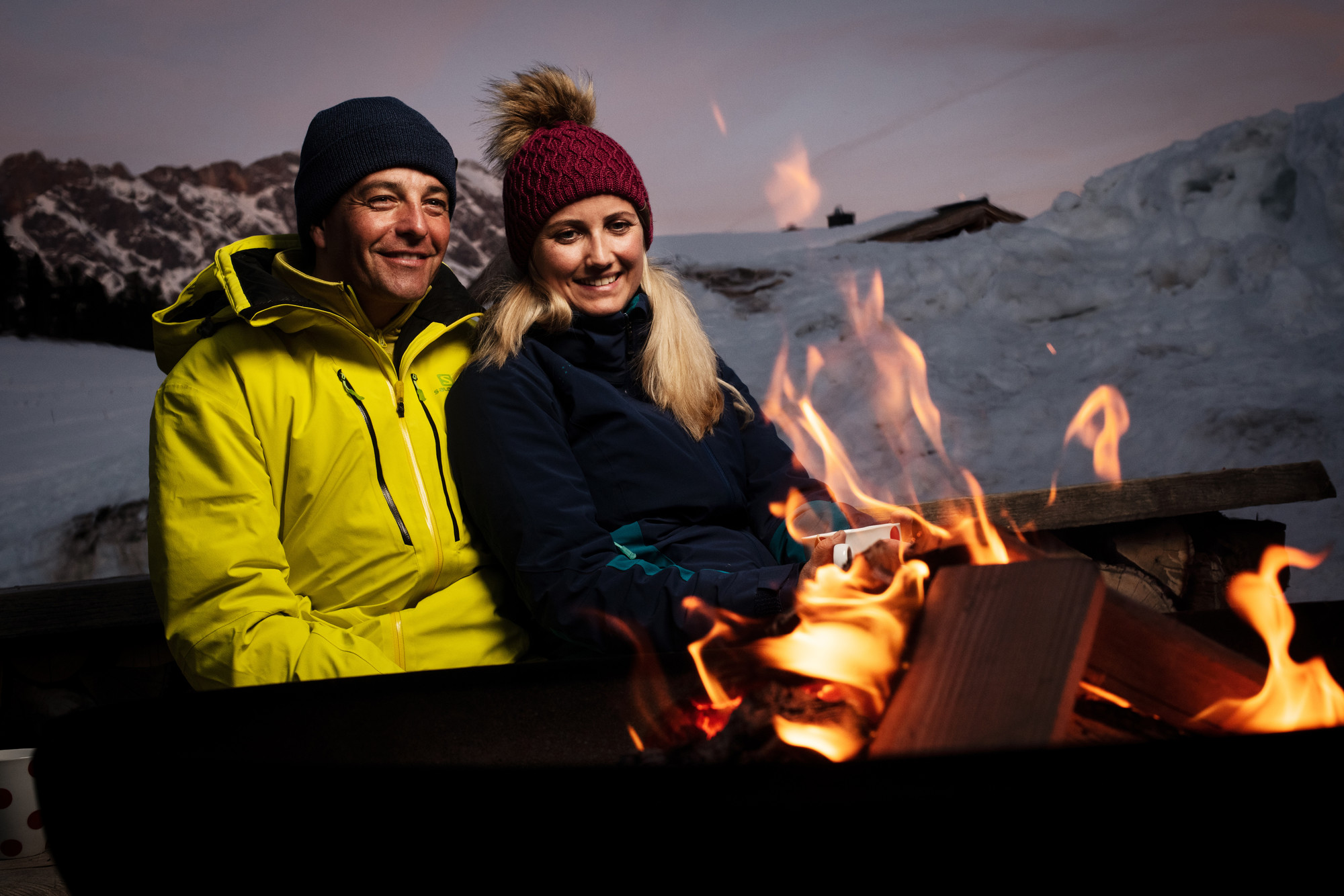 Romantik im Skigebiet Hochkönig © SalzburgerLand Tourismus